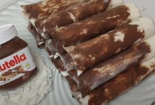 Geladinho Gourmet de Ninho com Nutella