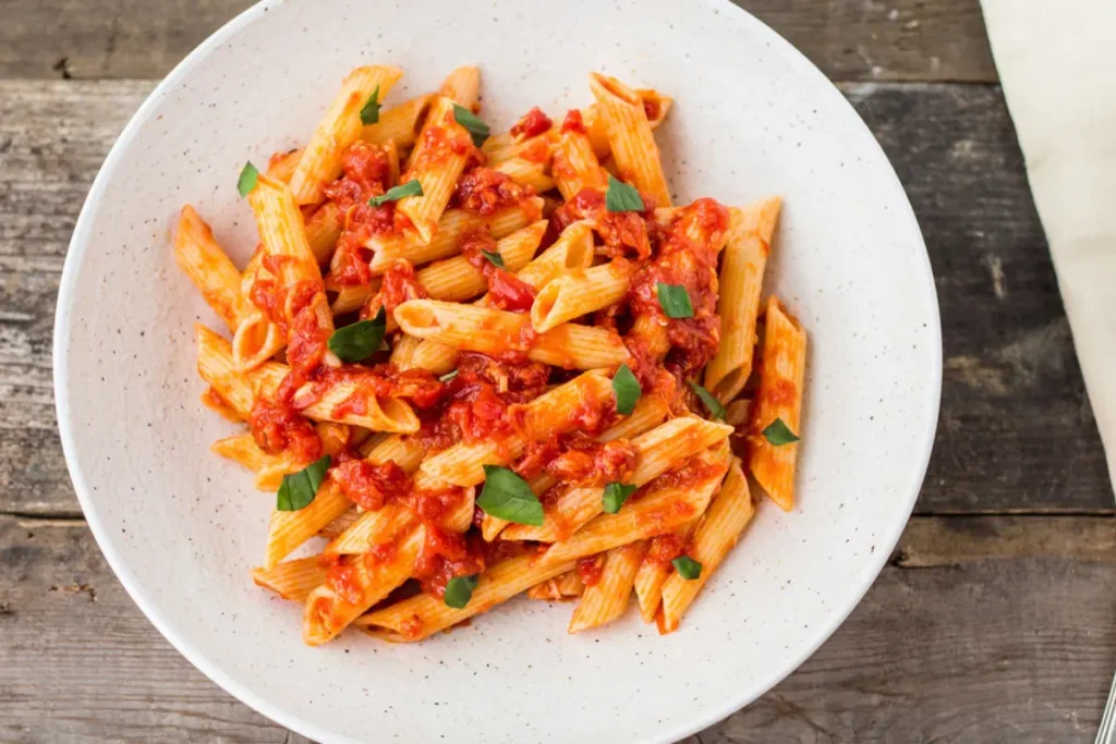 Penne à Arrabbiata